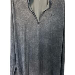NWOT Under Armour Men's Grey Playoff 1/4 Zip shirt
